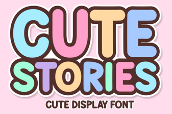 Cute Stories Font: Whimsical Design for Creative Projects