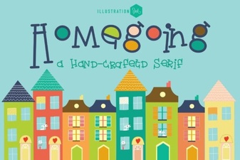 Homegoing Font: Creative Typography for Design Projects