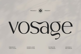 Vosage Font: Modern Typography for Creative Projects
