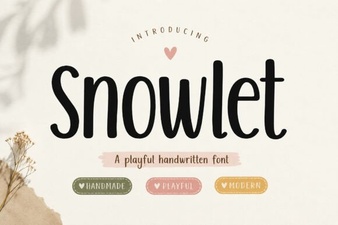 Snowlet Font: Elegant Typography for Creative Projects