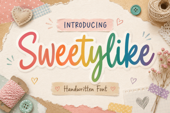 Sweetylike Font: Playful Typography for Creative Projects